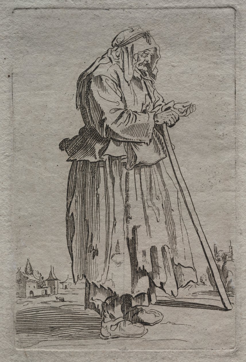 Velha mendiga, 1600s. de Unbekannt
