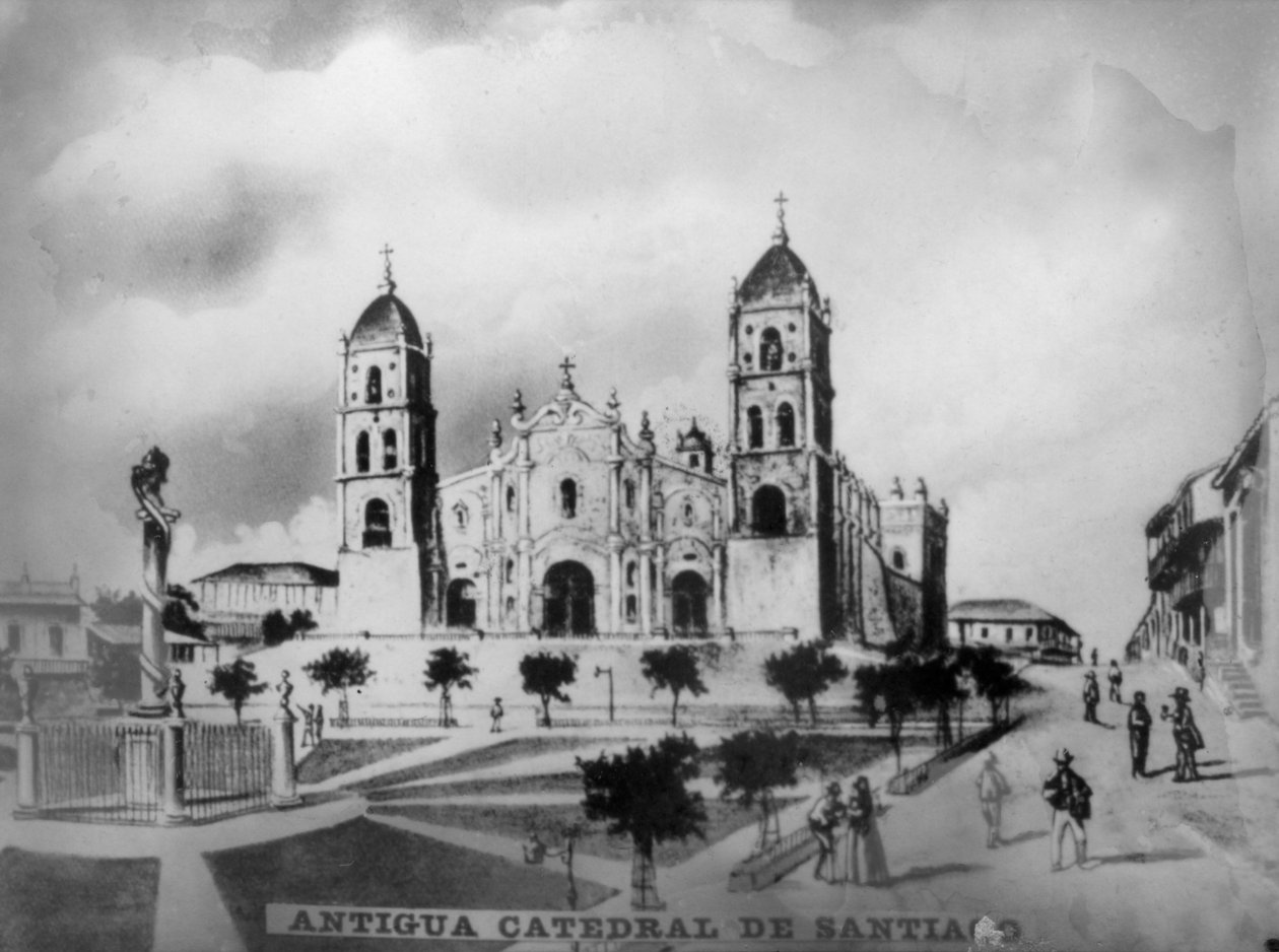 Antiga Catedral de Santiago de Cuba, 1523, 1920 de Unbekannt