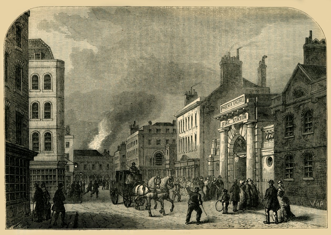 Rua Cockspur velha, 1881. de Unbekannt