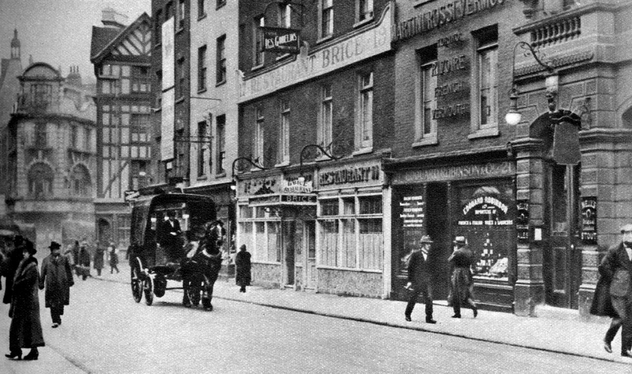 Old Compton Street, Soho, Londres, 1926-1927 de Unbekannt