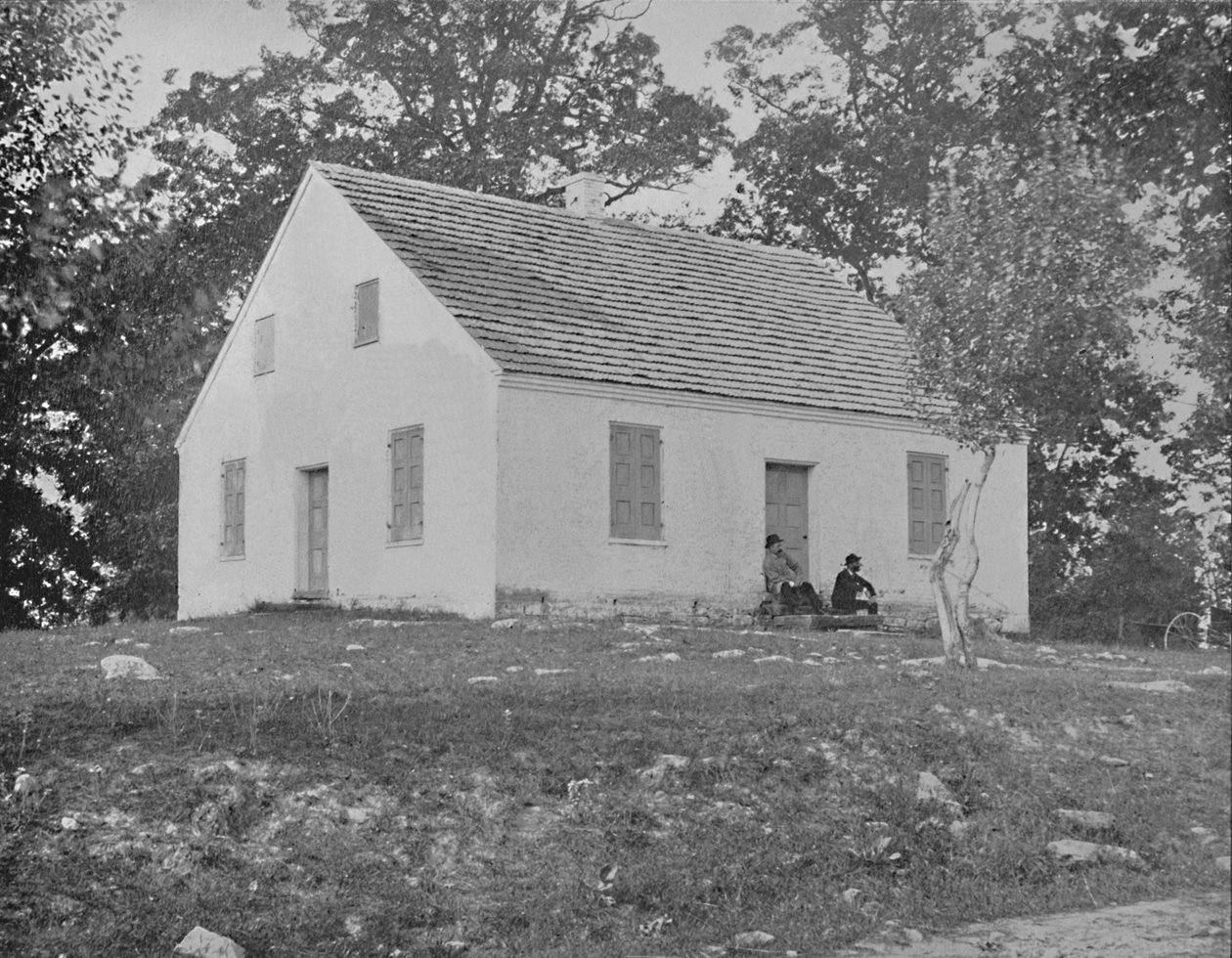 Igreja velha de Dunkards, Antietam, Maryland, c1897. de Unbekannt