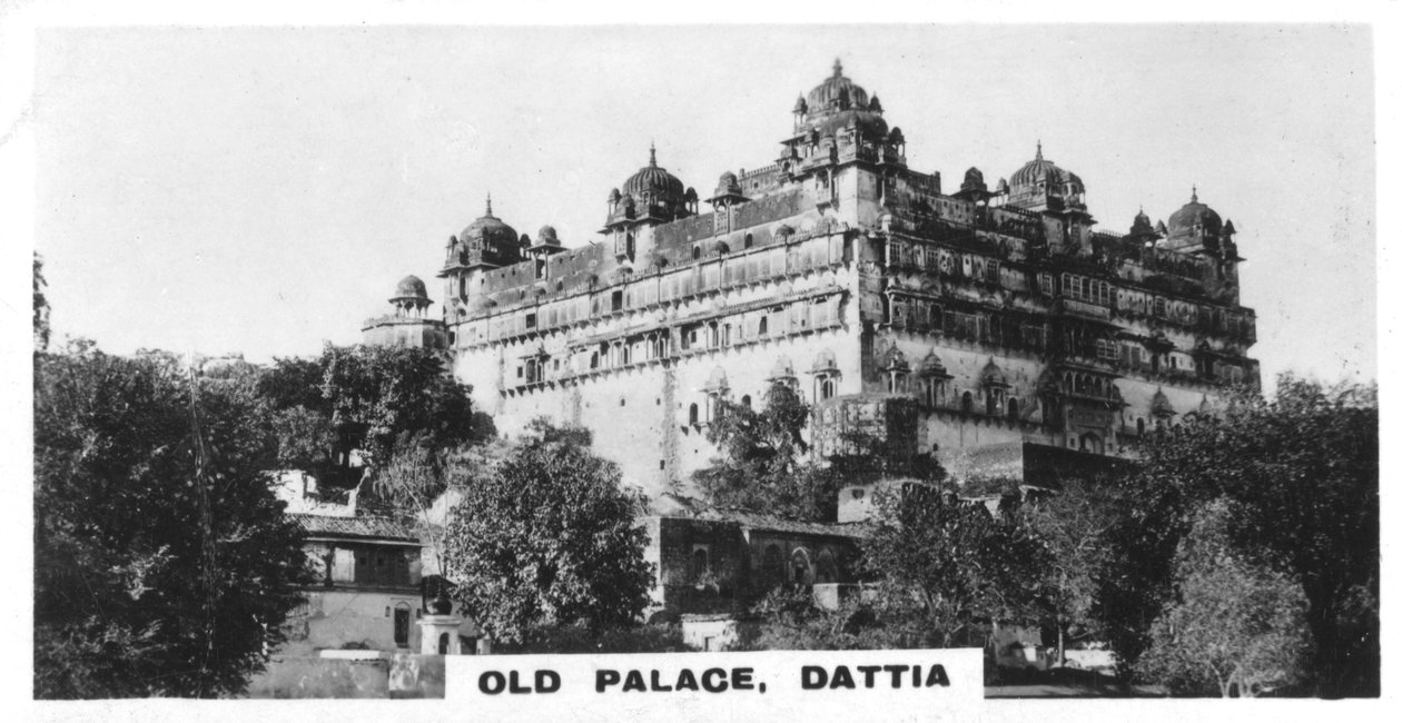 Palácio Velho, Datia, Índia, c1925 de Unbekannt