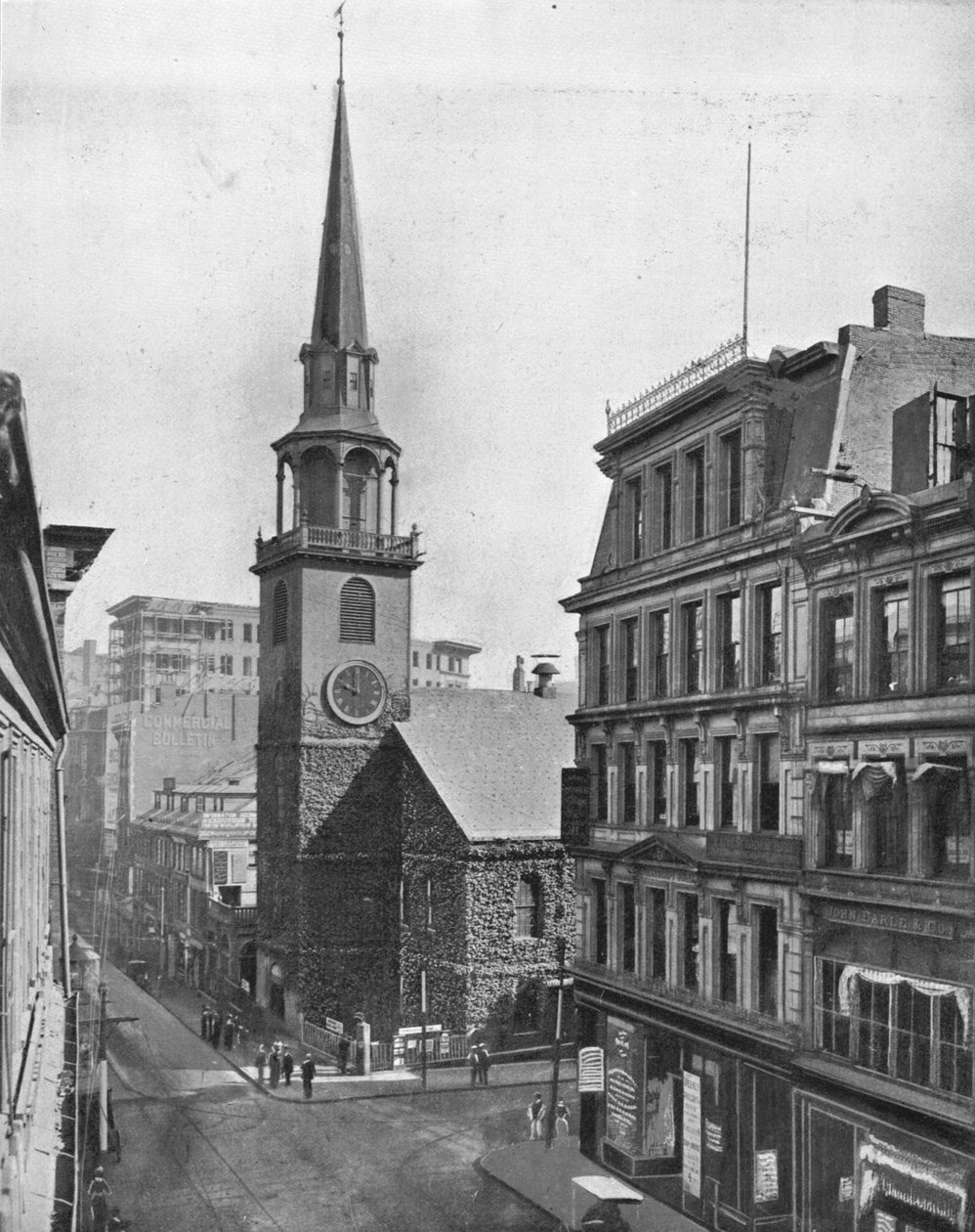 Igreja Velha do Sul, Boston, EUA, c1900. de Unbekannt