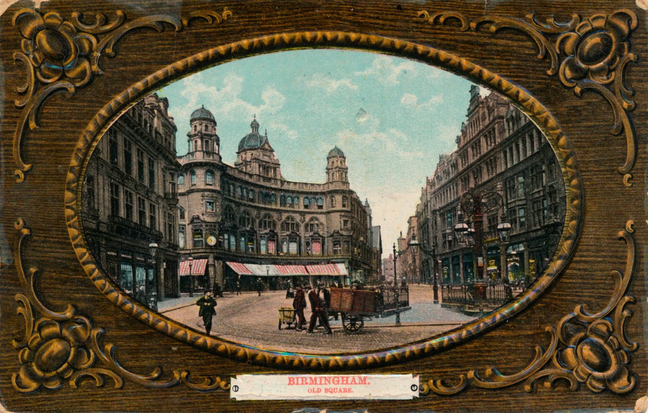 Old Square, Birmingham, c1905. de Unbekannt