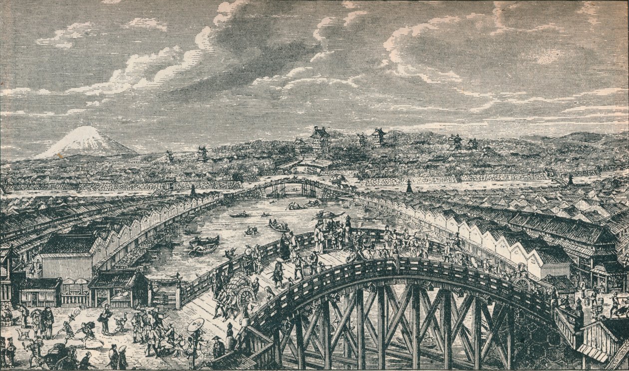 Tóquio antiga: a cidade de Edo, sede do governo dos shoguns por centenas de anos, 1907 de Unbekannt