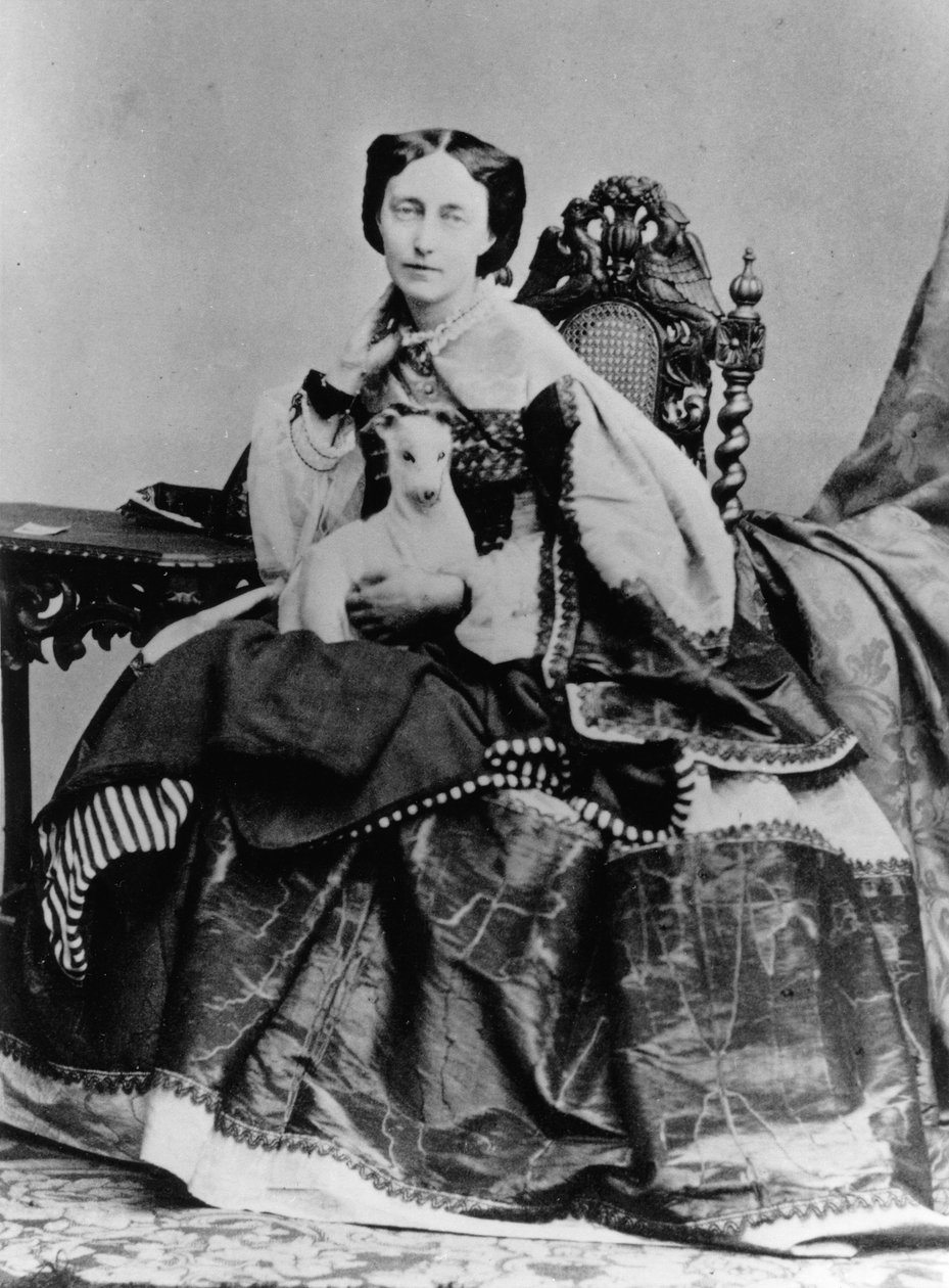 Olga Nikolaevna, rainha de Württemberg, c1860-c1867 de Unbekannt