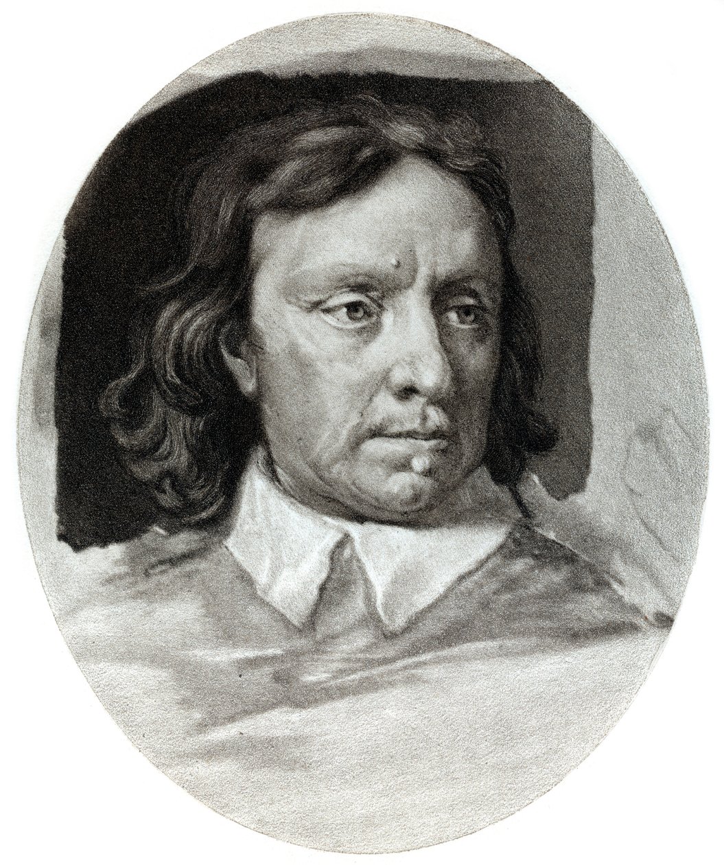 Oliver Cromwell, 1599-1658, líder militar e político inglês, 1657, 1899. de Unbekannt