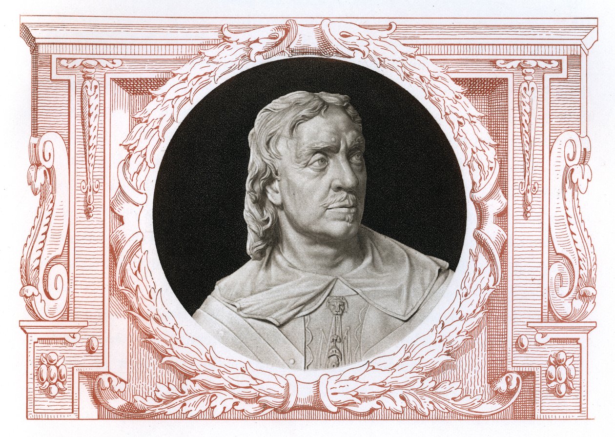 Oliver Cromwell, 1599-1658, líder militar e político inglês, 1899 de Unbekannt