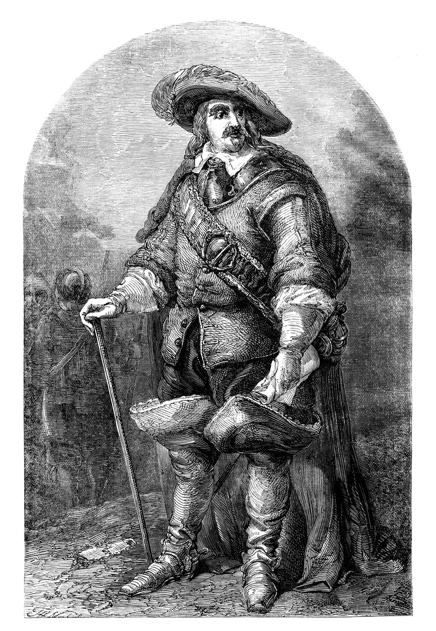 Oliver Cromwell 1599-1658, século XVIII c1902 de Unbekannt
