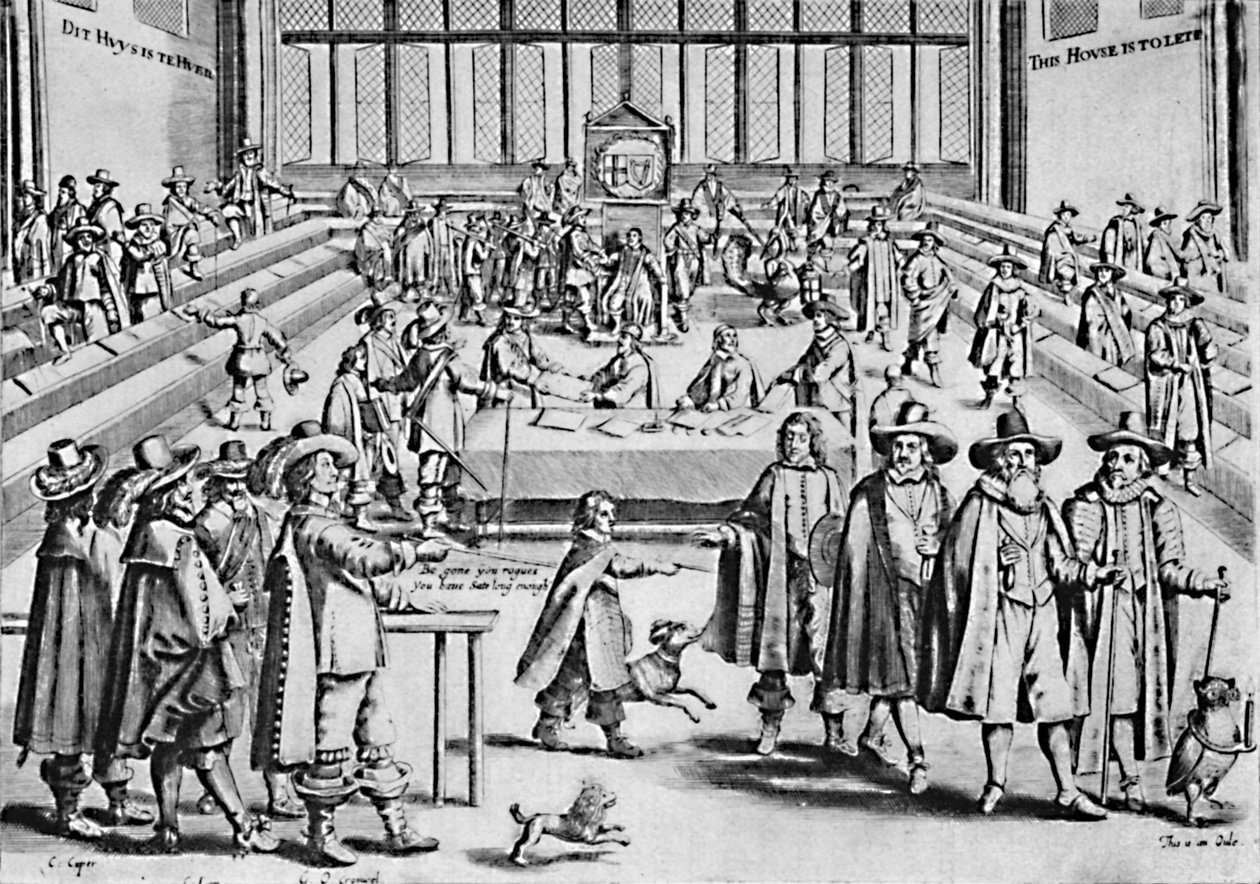 Oliver Cromwell Dissolvendo o Longo Parlamento, 1653, 1903 de Unbekannt