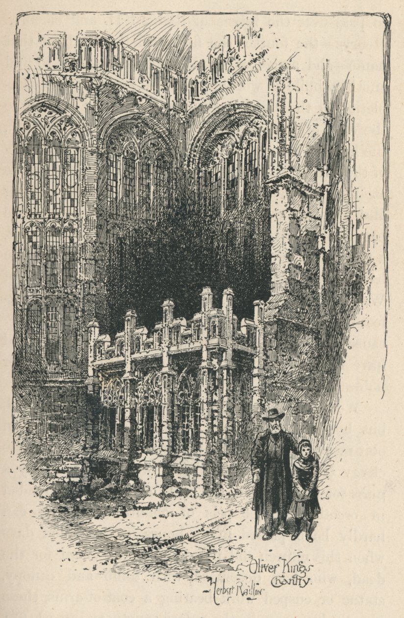 Oliver Kings Chantry, 1895 de Unbekannt