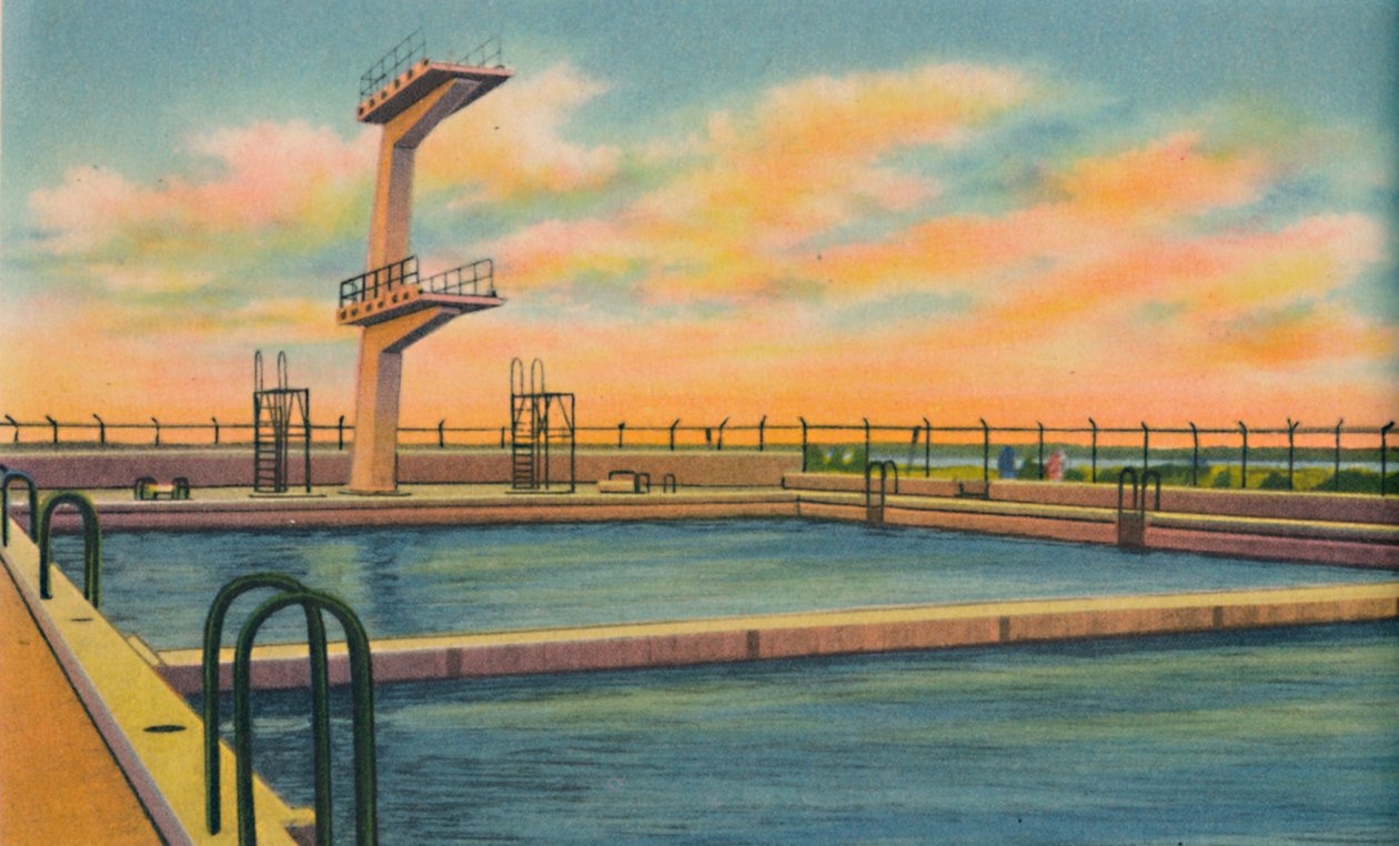 Piscina olímpica, Barranquilla, c1940s de Unbekannt