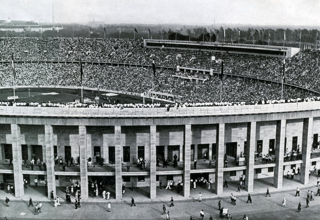 Estádio Olímpico, Berlim, 1936 de Unbekannt