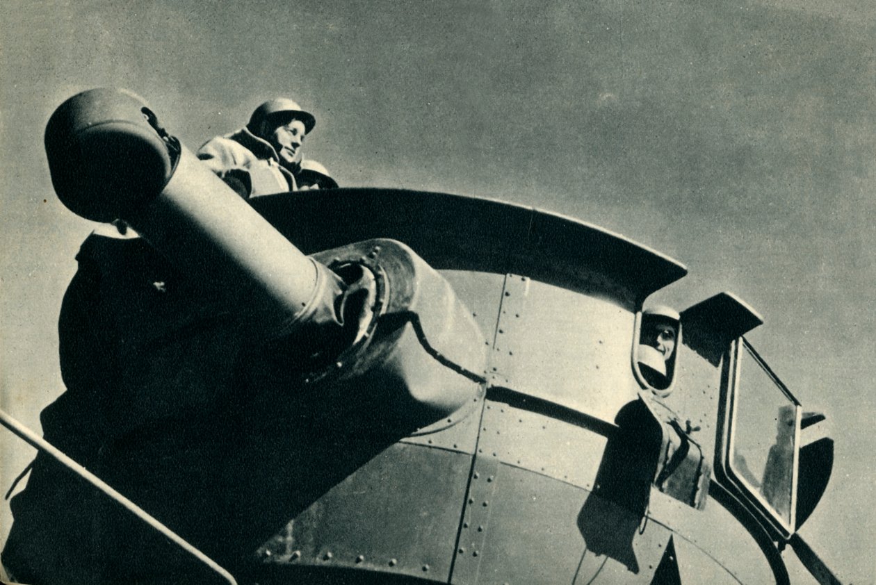 A bordo da Arca - vigiando ..., c1940, 1942. de Unbekannt