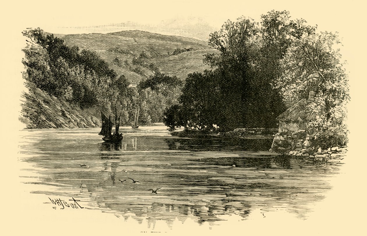 No dardo em Waynfleet, 1898. de Unbekannt