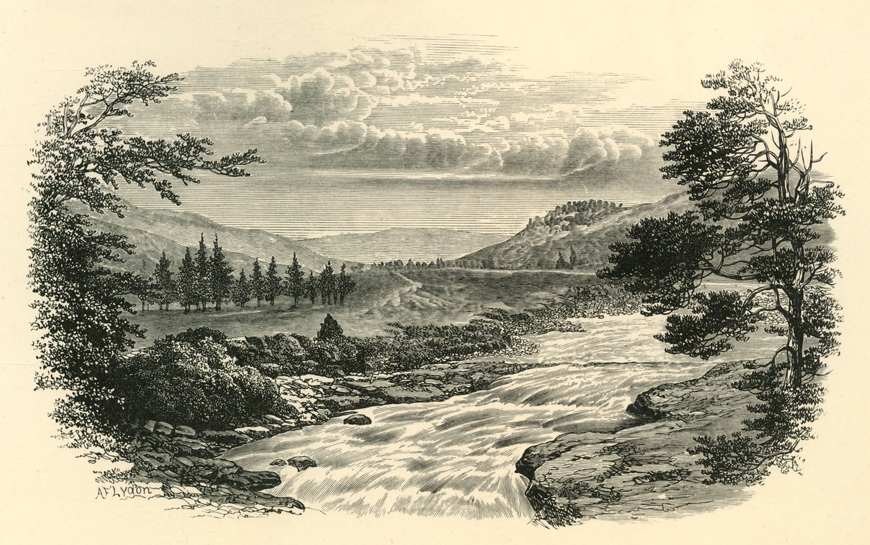 No Dee, Escócia, c1890. de Unbekannt