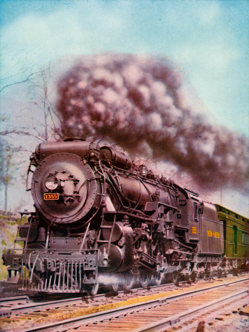 Na New York, New Haven e Hartford Railroad, 1935-36. de Unbekannt