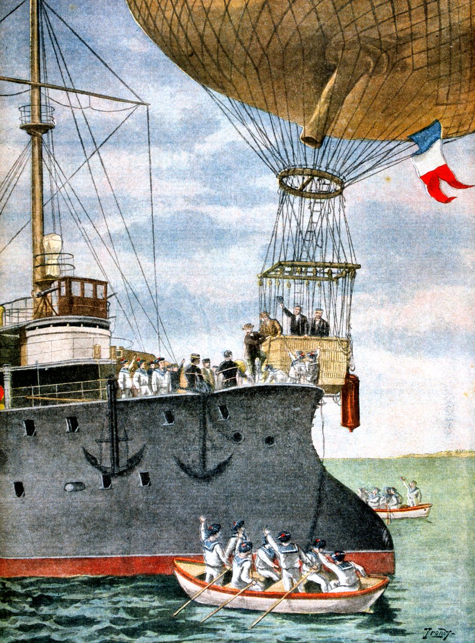 No mar aberto, 1901 de Unbekannt