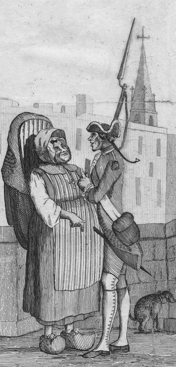 Na ponte nova, 1771. de Unbekannt