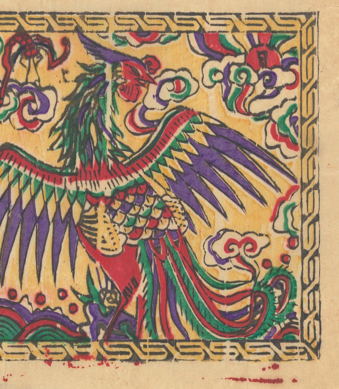 Cento e trinta e cinco xilogravuras incluindo imagens de Ano Novo nianh..., século XIX-XX. de Unbekannt