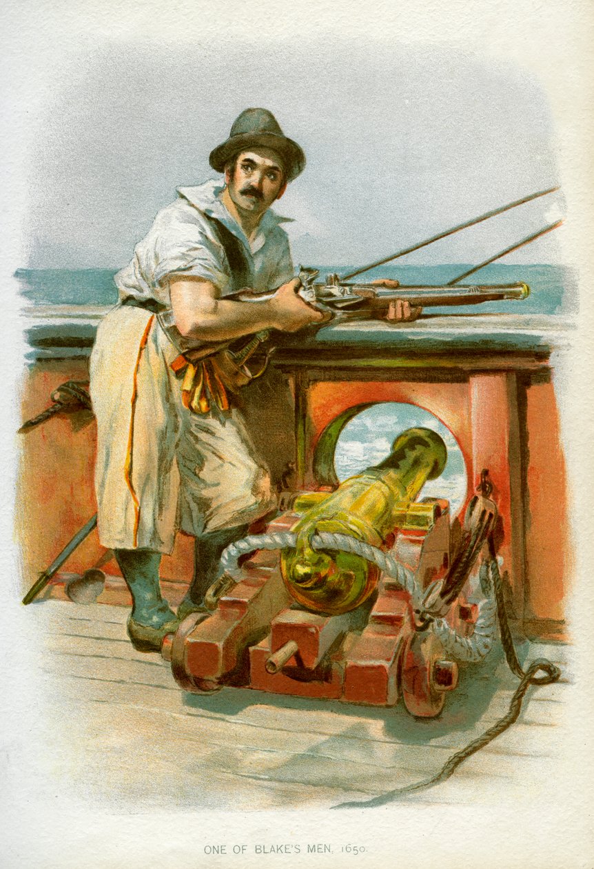 Um dos homens de Blakes, 1650 c1890-c1893 de Unbekannt