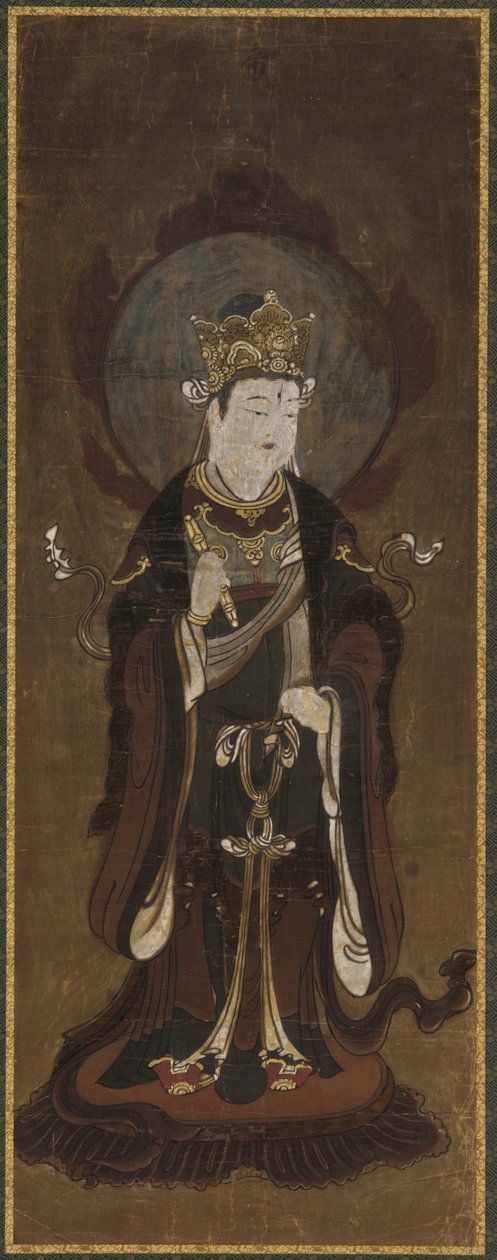 Um dos doze devas: Taishaku-ten Indra, final do século 15 e início do século 16. de Unbekannt