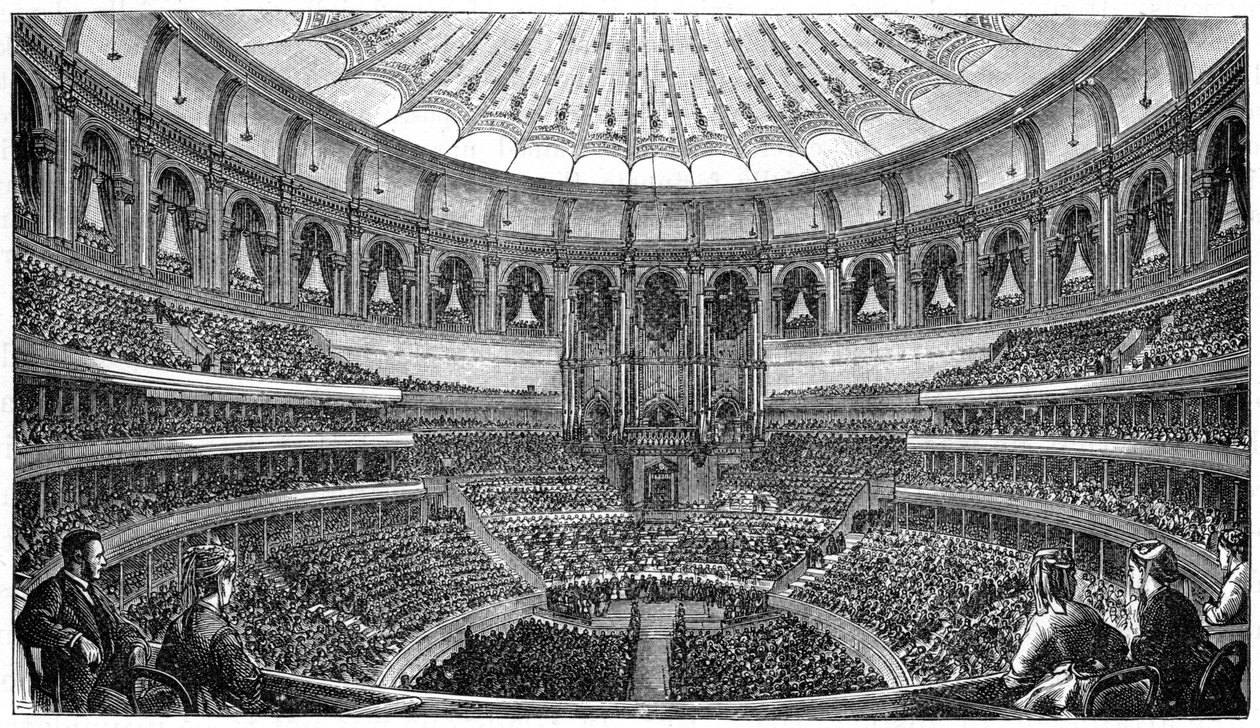Abertura do Royal Albert Hall, Londres, 29 de março de 1871, 1900 de Unbekannt