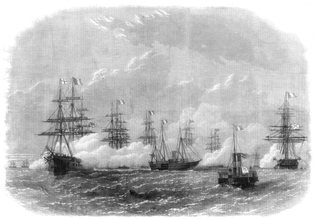 Abertura do Canal de Suez, Egito, 1869 de Unbekannt