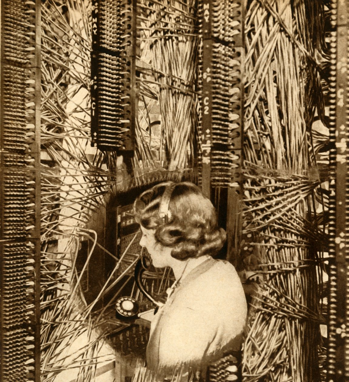 Operador na Mayfair Exchange, 1932, 1933. de Unbekannt