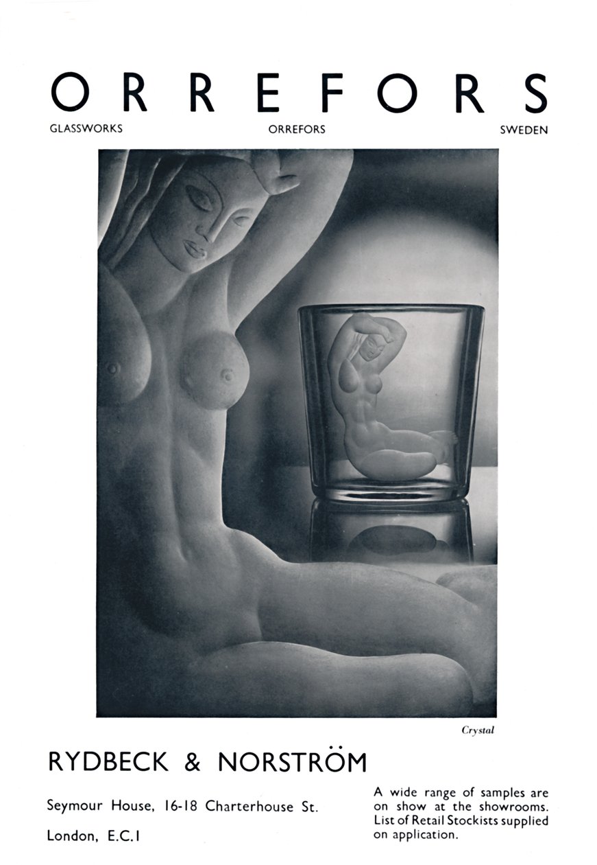 Orefors - Crystal - Rydbeck e Norström., 1939 de Unbekannt
