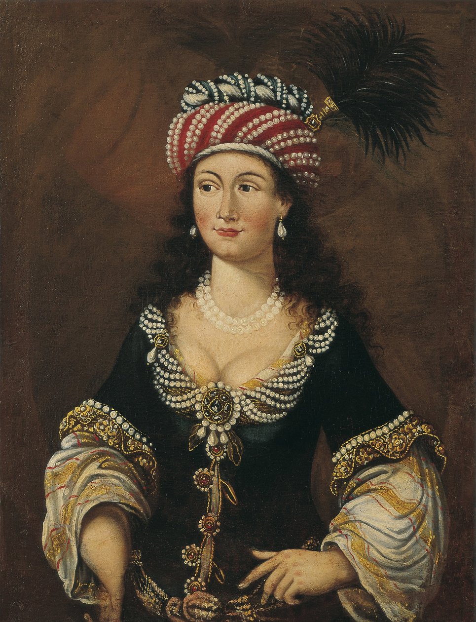 Mulher oriental, ca 1681-1682 de Unbekannt