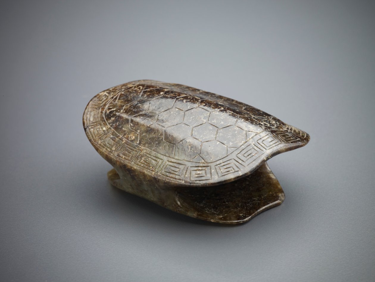 Ornamento em forma de casco de tartaruga, dinastia Ming, 1368-1644. de Unbekannt