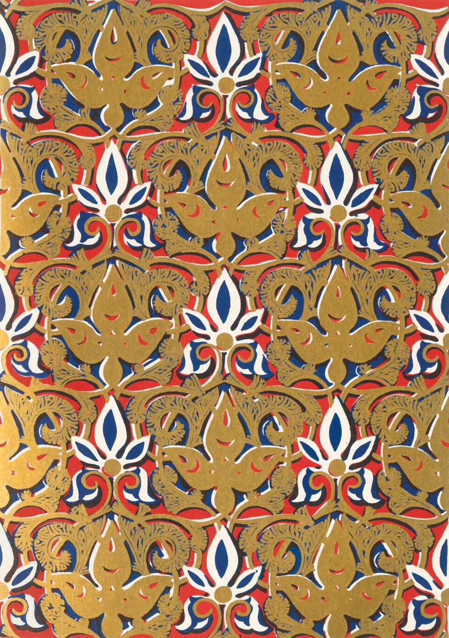 Ornamento ao lado das janelas, andar superior, Salão das Duas Irmãs, 1907. de Unbekannt