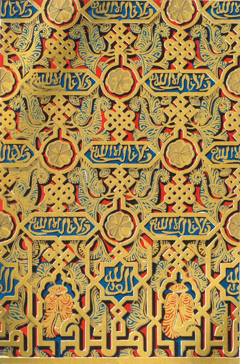 Ornamentos no painel, Salão dos Embaixadores, 1907. de Unbekannt