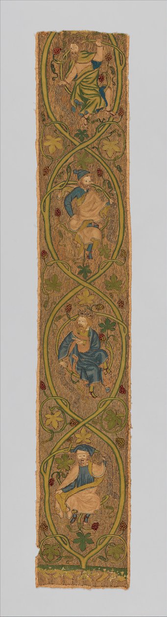 Orphrey, britânico, terceiro quarto do século XIV. de Unbekannt