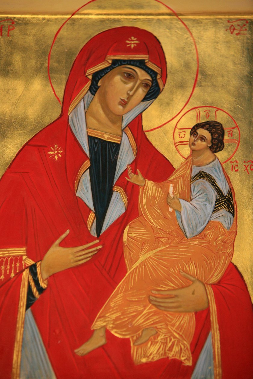 Ícone ortodoxo : Maria e Jesus Paris França de Unbekannt