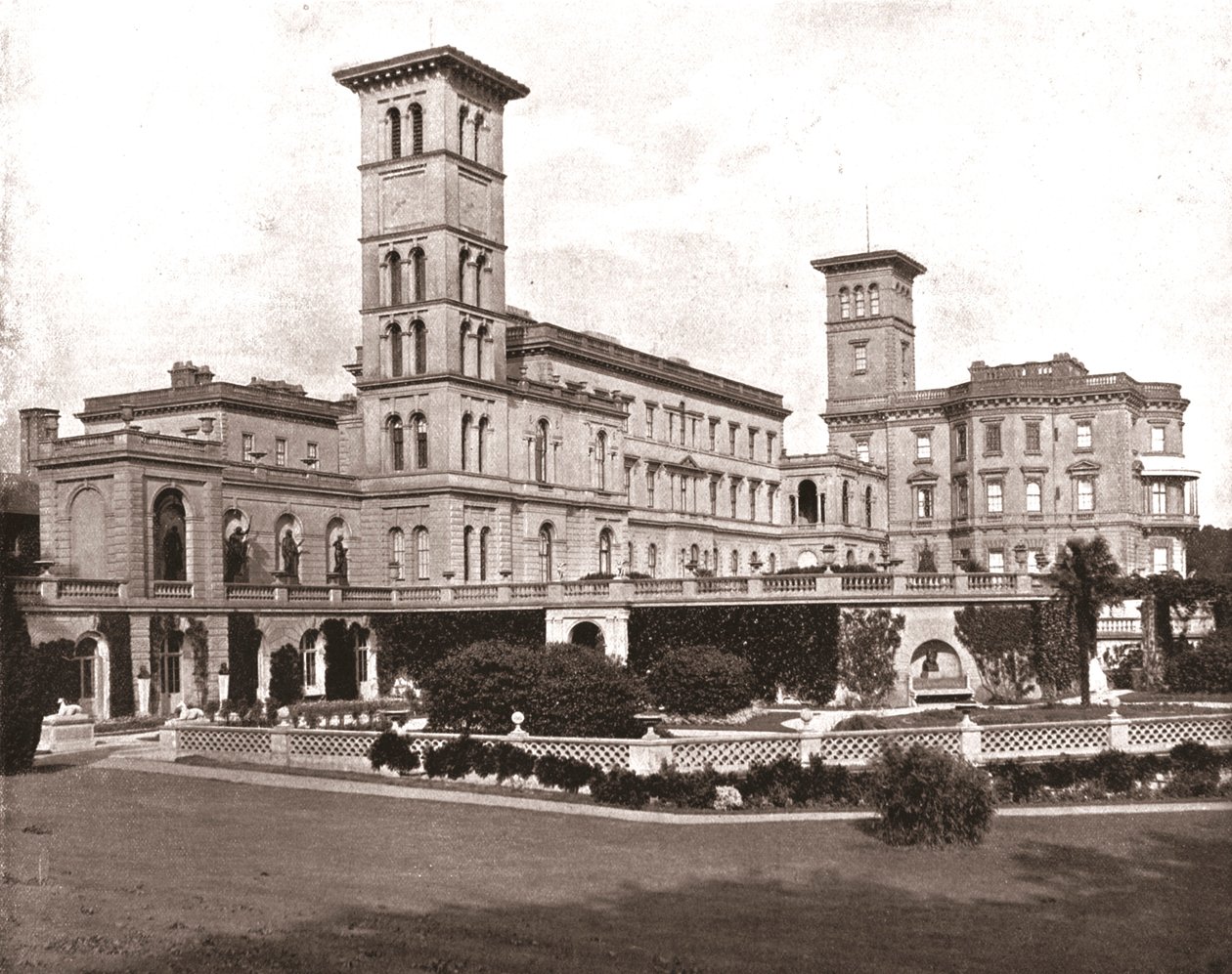 Casa de Osborne, ilha de Wight, 1894. de Unbekannt