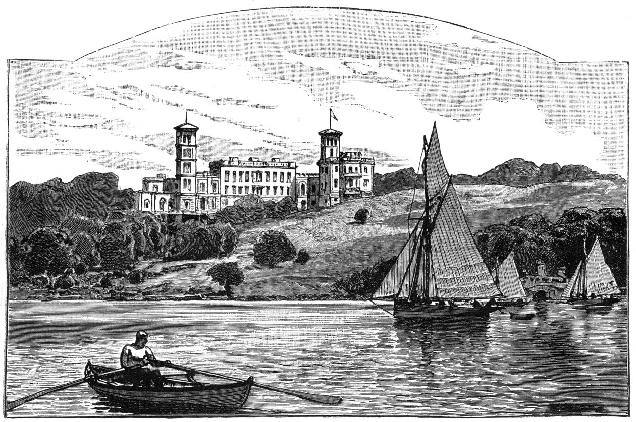Casa Osborne do Solent, East Cowes, Ilha de Wight, 1900 de Unbekannt