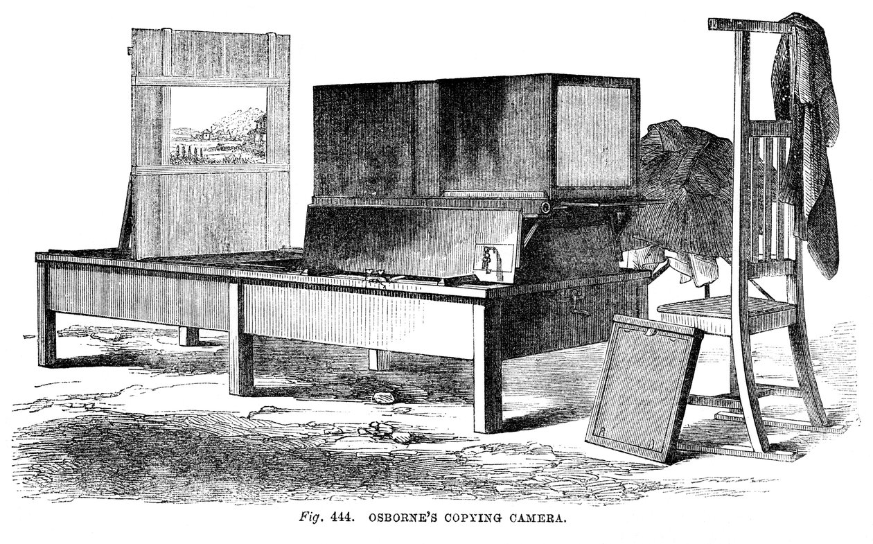 Câmera de cópia de Osbornes, 1866 de Unbekannt