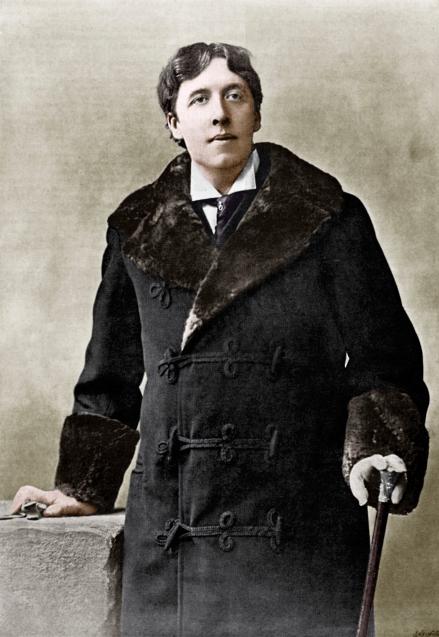 Oscar WiIde, escritor irlandês, humor e dramaturgo, c1890 de Unbekannt