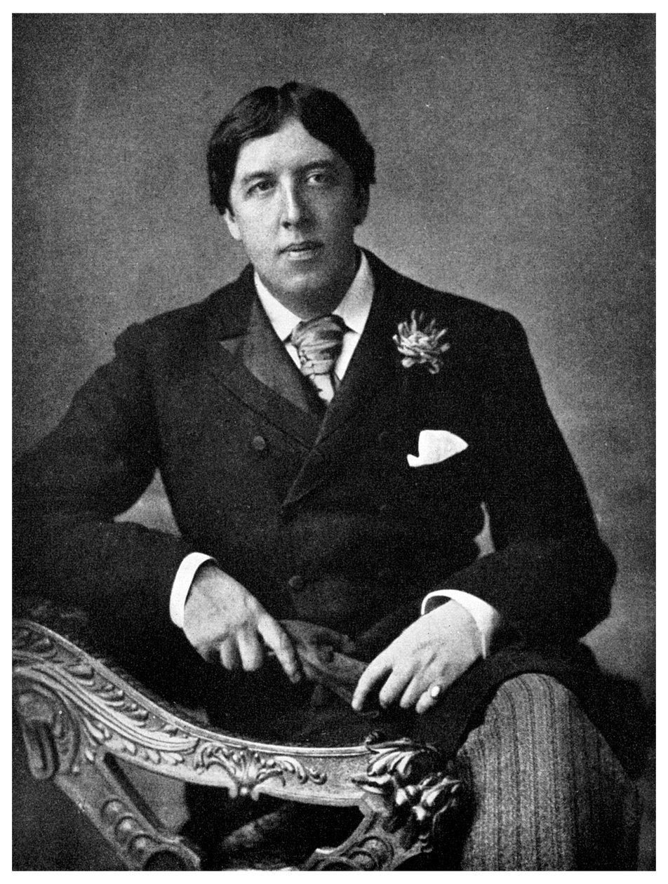 Oscar Wilde, dramaturgo e humorista nascido na Irlanda, c1891 1956 de Unbekannt