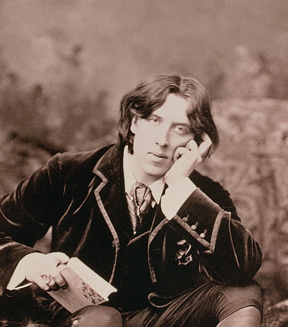 Oscar Wilde, dramaturgo e sagacidade nascido na Irlanda, 1882 de Unbekannt
