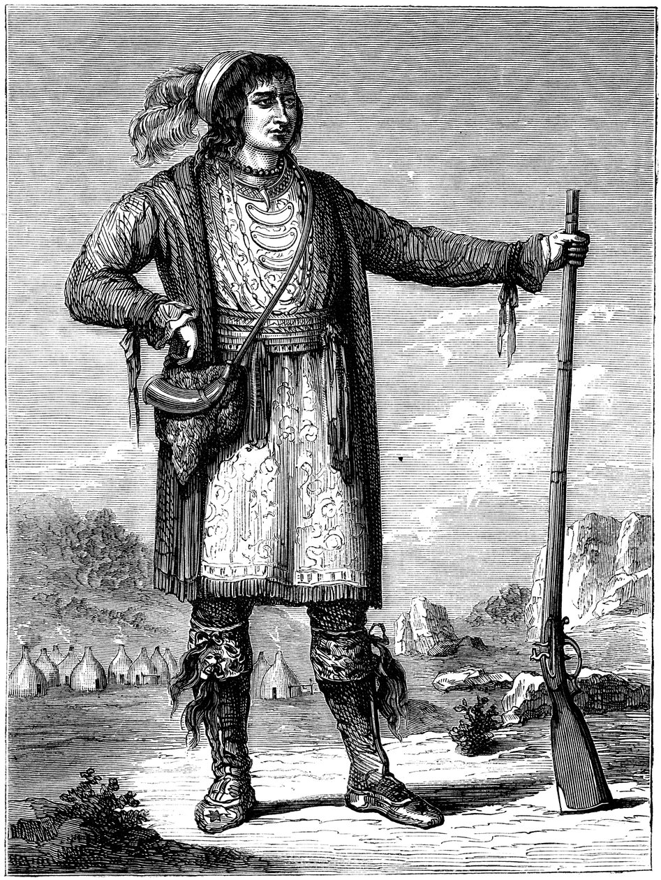 Osceola, Chefe dos Seminoles, c1837 c1880 de Unbekannt
