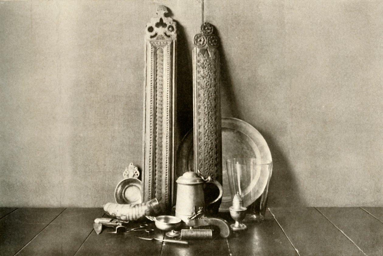 Outros utensílios coloniais, século XVII, 1937. de Unbekannt