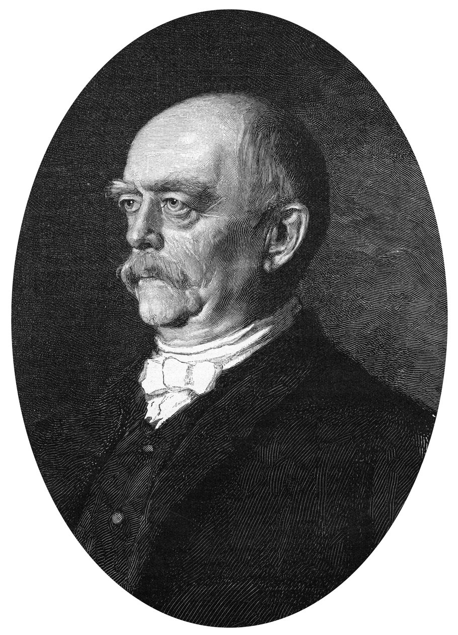 Otto von Bismarck, duque de Lauenburg, estadista alemão, 1900 de Unbekannt