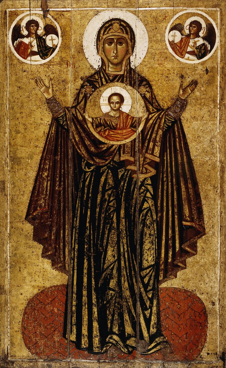 Nossa Senhora da Grande Panagiya (Оranta) de Unbekannt