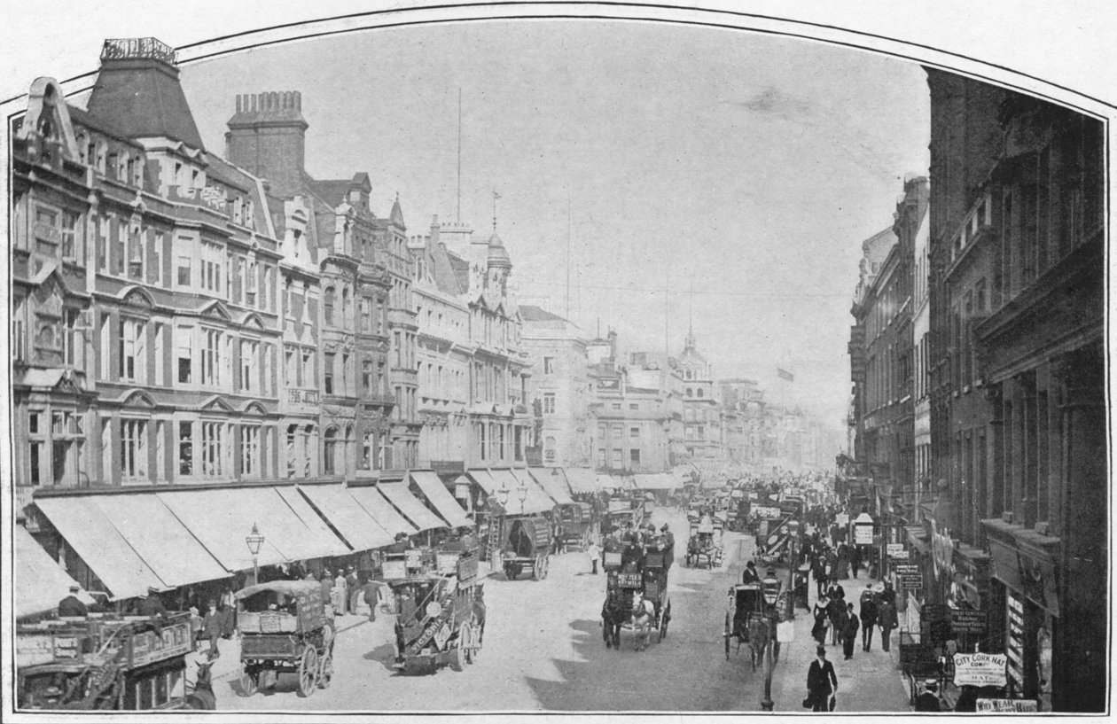 Oxford Street, Londres, c1900 1901 de Unbekannt