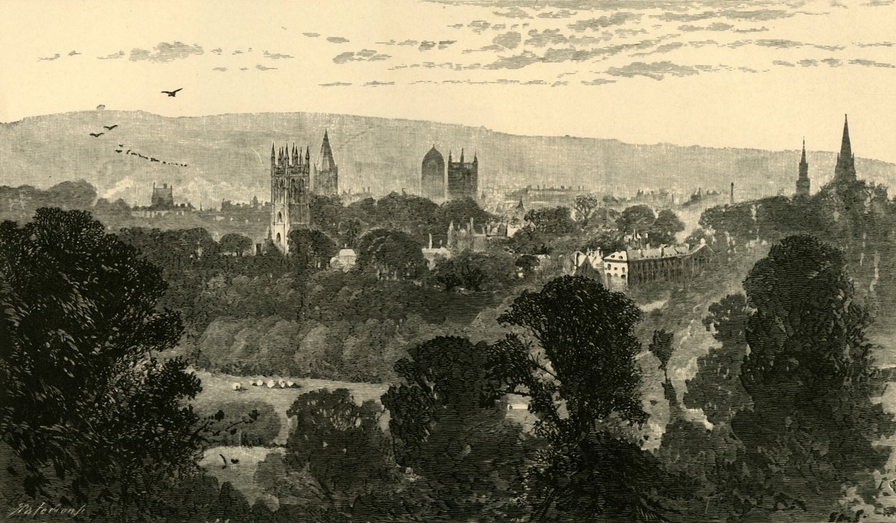 Oxford, de Headington Hill, 1898. de Unbekannt
