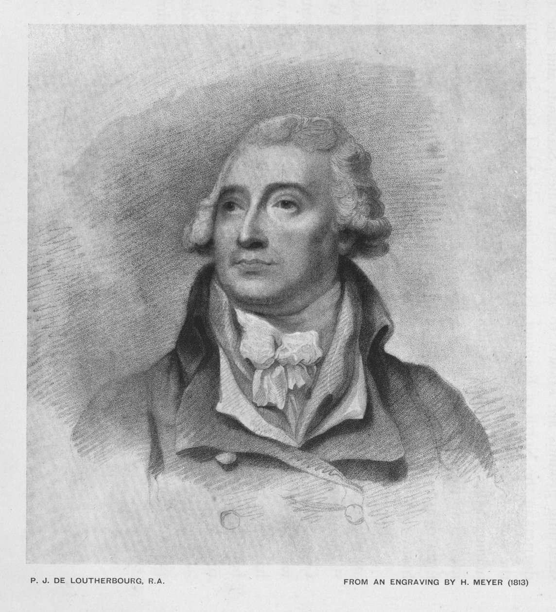 PJ De Loutherbourg, RA, c1900. de Unbekannt