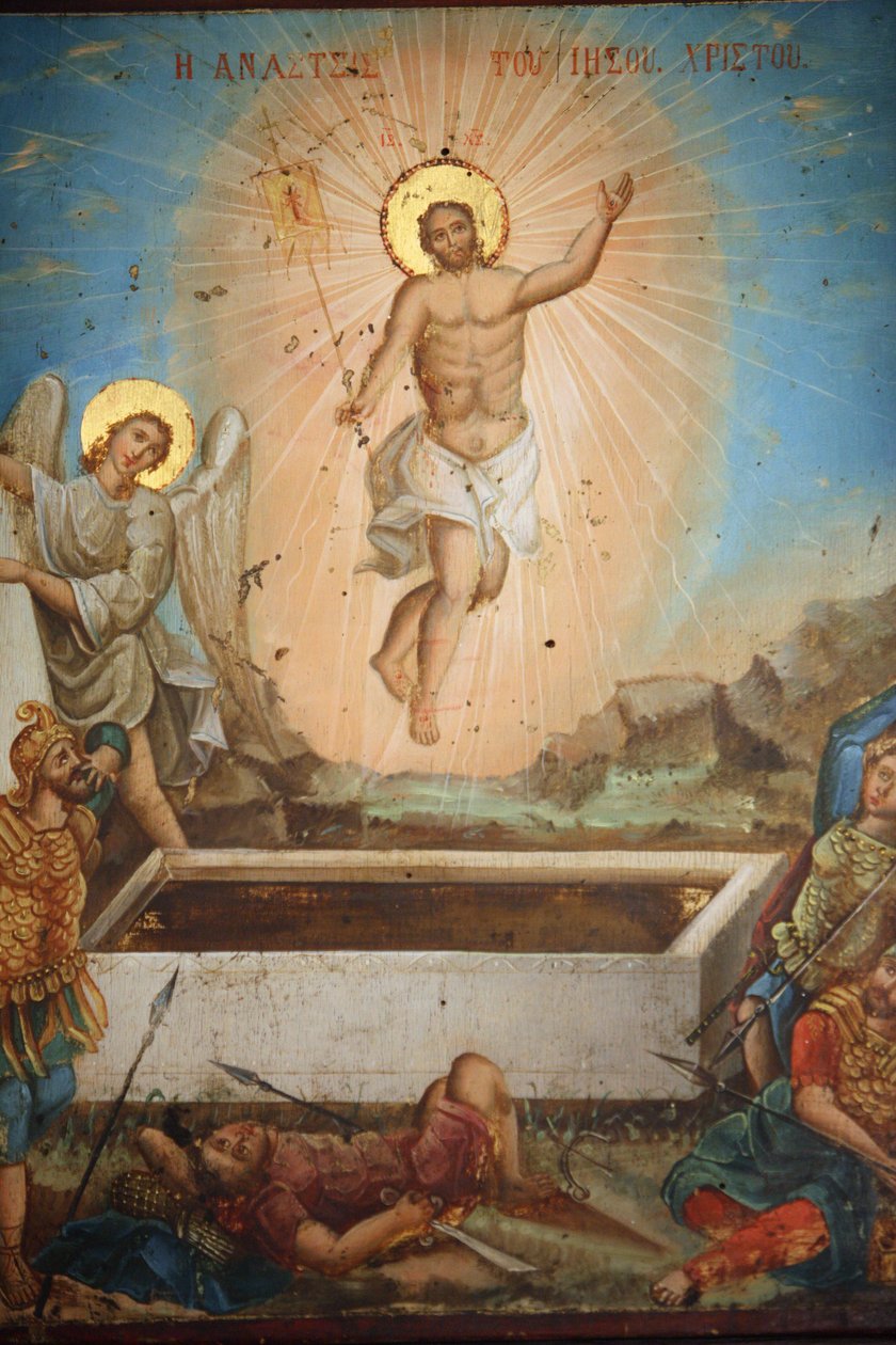 Pintura em Santa Maria da Igreja Grega dos Mongóis Istambul Turquie de Unbekannt